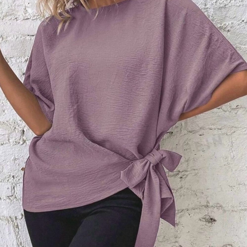 Lavender Blouse Size M New Work Casual Party